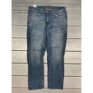 Signature By Levi Strauss‎ Jeans Mens 33X28 Blue Medium Wash Straight Leg